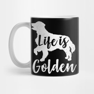 Life Is Golden Retriever Mug